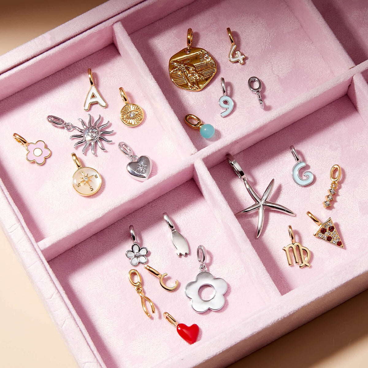 Harper Wishbone Charm