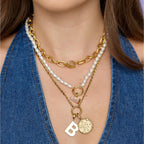 Harper Slanted Statement Alphabet Charm